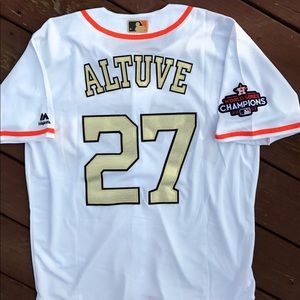 houston astros gold jersey